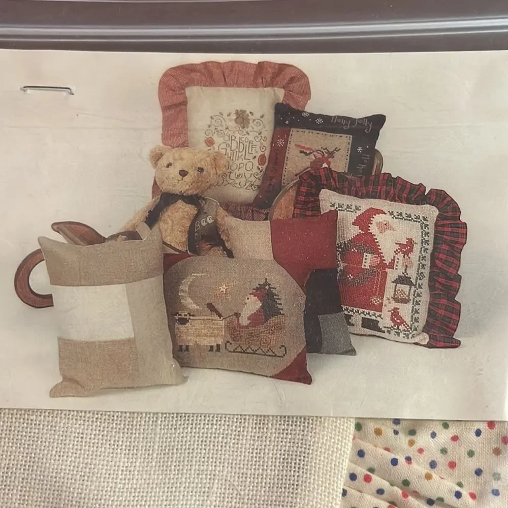 Adam Originals Pre-Finished & Ready to Cross Stitch Pillow Wall Art Gift…